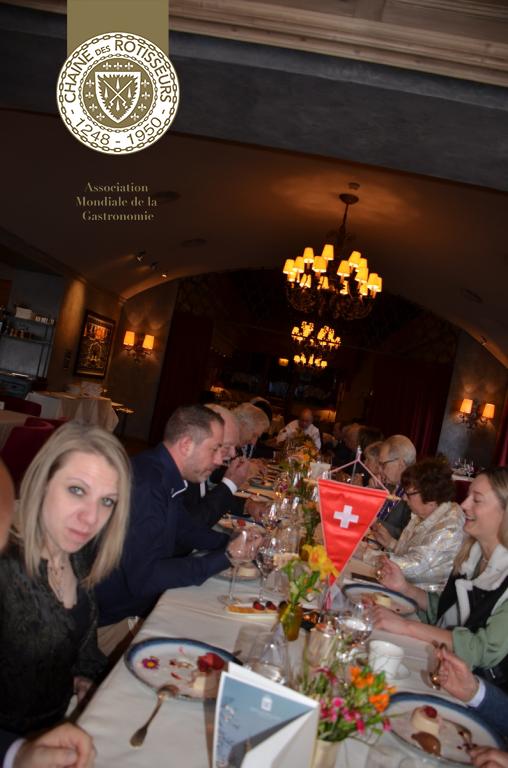 Lunch Amical Gstaad Palace 03.03.2024