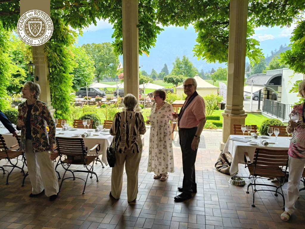 Lunch Amical Grand Hotel &amp; Spa Victoria Jungfrau, Interlaken 28.07.2024